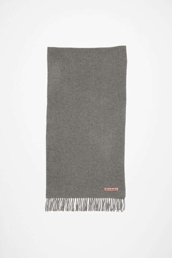 (image for) Word Of Mouth Fringe wool scarf – Narrow